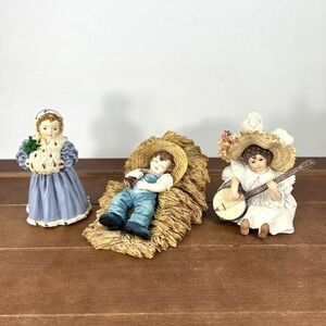 Set of 3, Maud Humphrey Bogart Hamilton Figurine Lot,‎ 910031 H1305 H5612